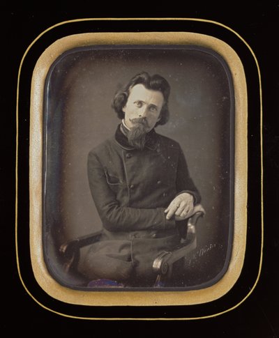Portræt af en siddende mand af Charles H. Winter