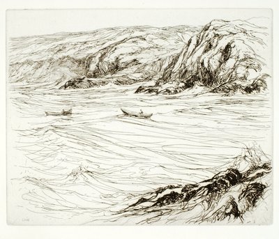 Tidevandsranden af Charles H. Woodbury