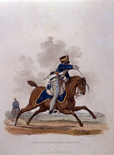 En menig af The 13th Light Dragoons, fra 