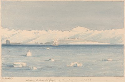 Udsigt over polarområderne af Charles Hamilton Smith