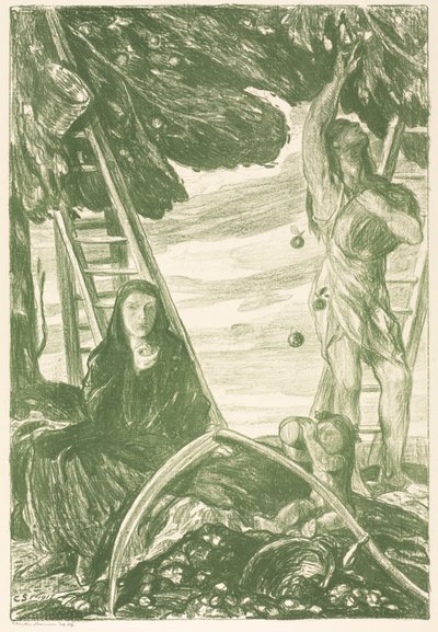 Efterår, 1917. af Charles Haslewood Shannon