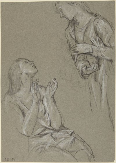 Studier af kvinder af Charles Haslewood Shannon