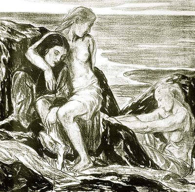 Ebbe tidevandet af Charles Haslewood Shannon