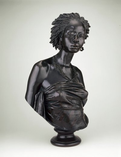 Buste af en afrikansk kvinde, 1851. af Charles Henri Joseph Cordier