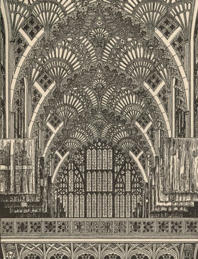 Fan Vaulting, 1931 af Charles Henry Bourne Quennell