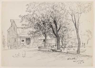 I Alley, 21. august, 1882 af Charles Henry Miller