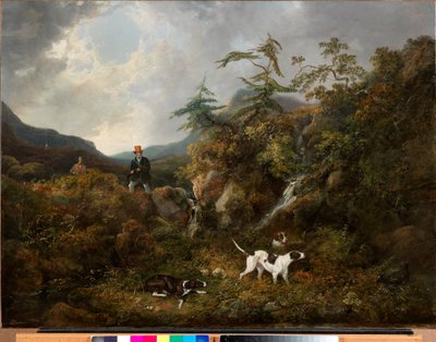Rypeskydning i højlandet af Charles Henry Schwanfelder