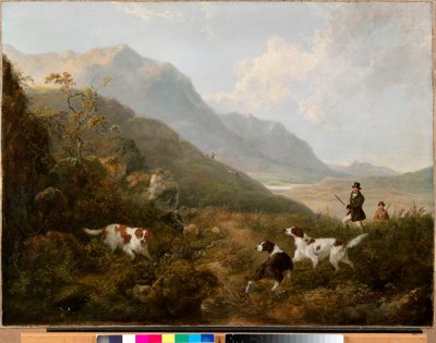 Rypeskydning i højlandet af Charles Henry Schwanfelder