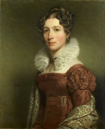 Jacoba Vetter (1796-1830), hustru til Pieter Meijer Warnars, boghandler i Amsterdam af Charles Howard Hodges