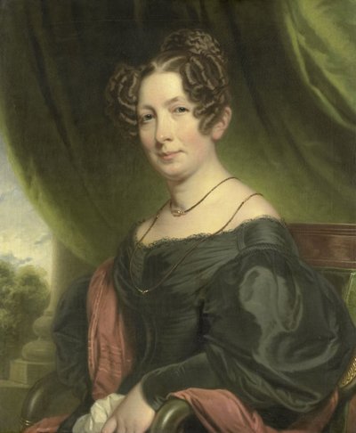 Maria Antoinette Charlotte Sanderson (1782-1859), Johan Frasers hustru af Charles Howard Hodges