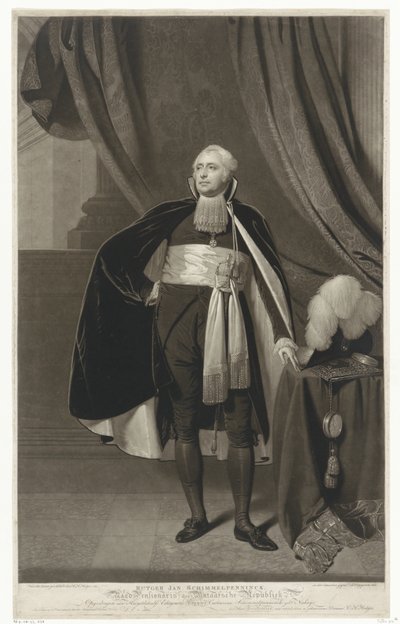 Portræt af Rutger Jan Schimmelpenninck af Charles Howard Hodges