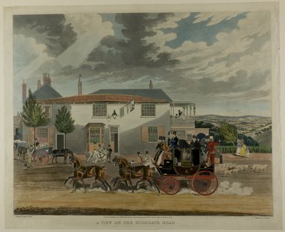 Udsigt over Highgate Road af Charles Hunt