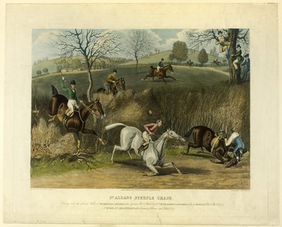 Saint Albans steeplechase af Charles Hunt
