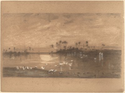 Rosetta, Egypten af Charles J. Bridgman