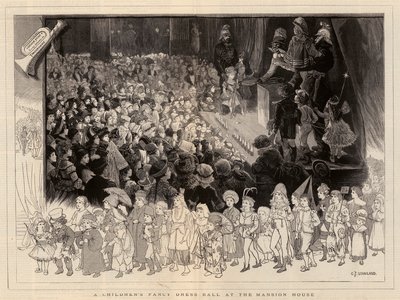 En børnebal på palæet af Charles J. Staniland