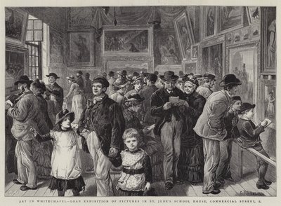 Kunst i Whitechapel, lån udstilling af billeder i St Jude