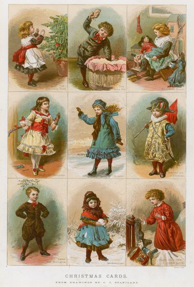 julekort af Charles J. Staniland