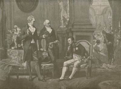 Napoleon, Goethe og Wieland, 1808, 1896 af Charles J. State