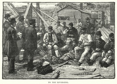 Ved floden af after Charles J. Staniland