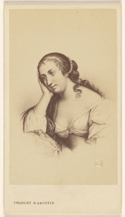 Madame de Lafayette af Charles Jacotin