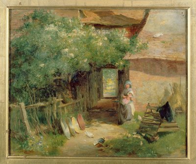 En hyttehave af Charles James Lewis