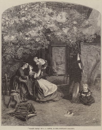 Glade dage af Charles James Lewis