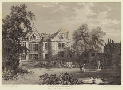 Dorfold Hall, Cheshire af Charles James Richardson