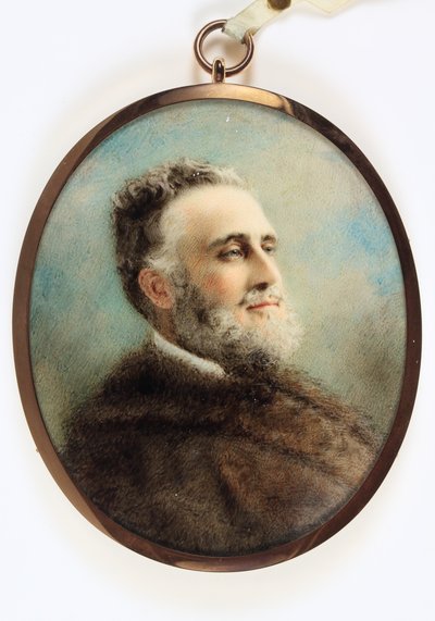 Generalløjtnant Arthur Cavendish Bentinck (emalje) af Charles James Turrell