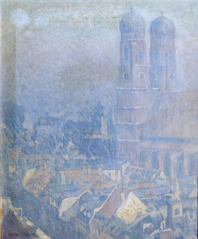 Morgentåge München af Charles Johann Palmié