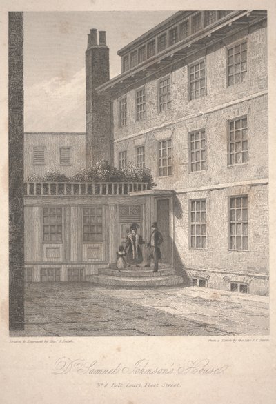Dr. Samuel Johnsons hus af Charles John Smith
