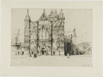 Salisbury katedral af Charles John Watson