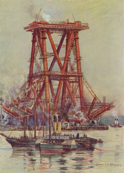 Bygger den fjerde bro af Charles John de Lacy