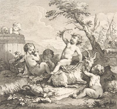 Efterår. af Charles Joseph Natoire