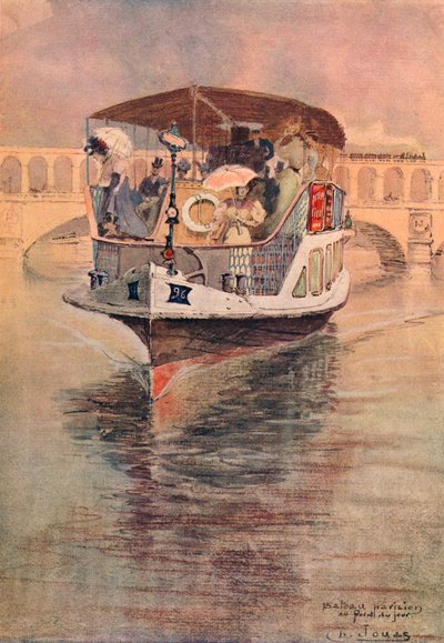 Bateau-Parisien ved Point du Jour, 1915 af Charles Jouas