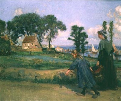vender hjem af Charles Jules Duvent