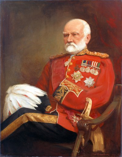 General Sir Samuel James Browne VC, GCB, KCSI af Charles Kay Robertson