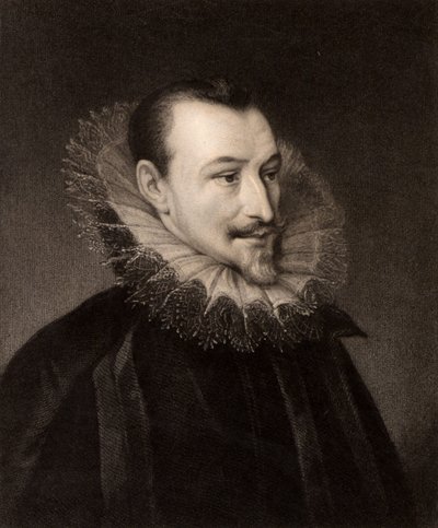 Portræt af Edmund Spenser af Charles Knight