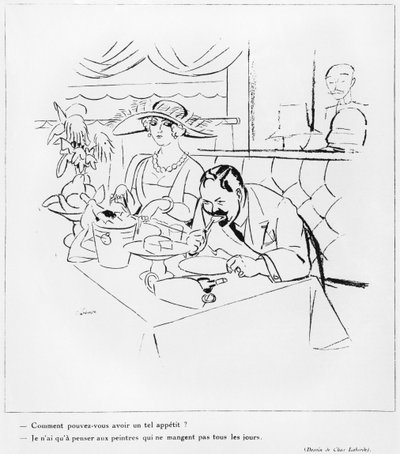 Eating, illustration fra 