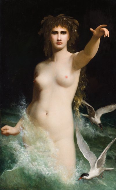 Stormen, 1879 af Charles Landelle