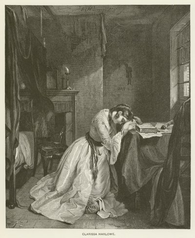 Clarissa Harlowe af Charles Landseer