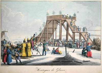 Isrutschebane i Rusland af Charles Lasteyrie du Saillant