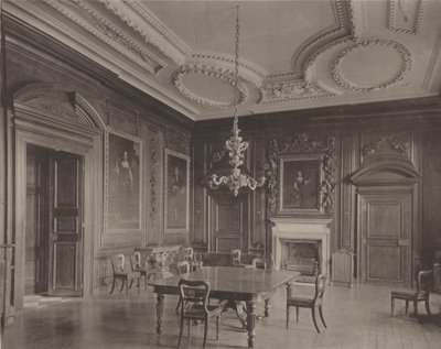 Belton House, Grantham, spisestuen af Charles Latham