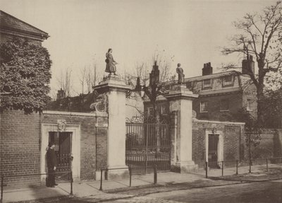 Blue Coat School, Hertford af Charles Latham