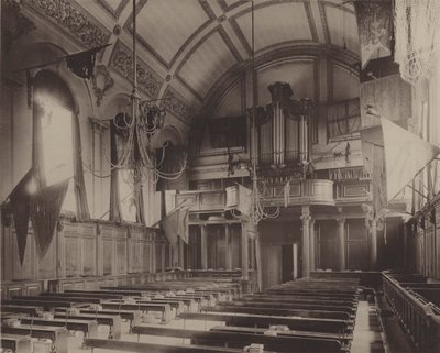 Chelsea Hospital, det indre af kapellet af Charles Latham
