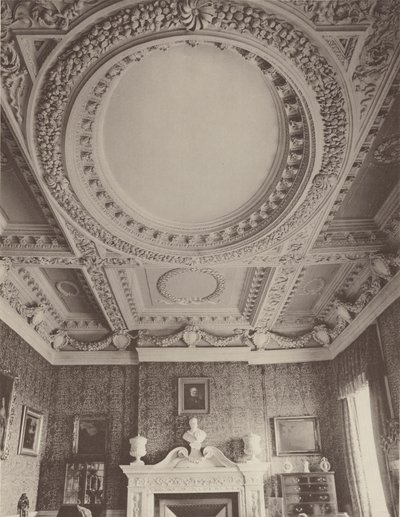 Coleshill, Berkshire, Interior of Saloon af Charles Latham