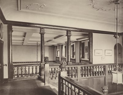 Farnham Castle, Kent, trappelanding af Charles Latham