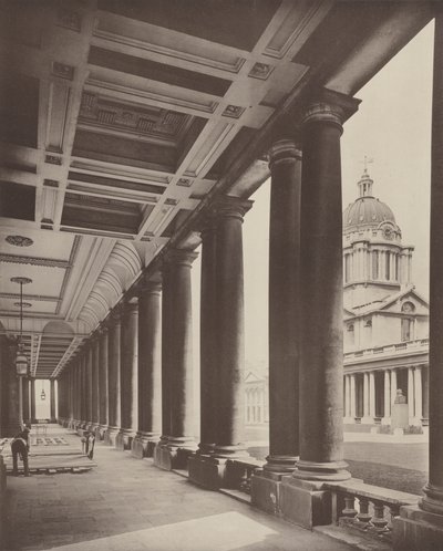 Greenwich Hospital, Colonnaden af Charles Latham
