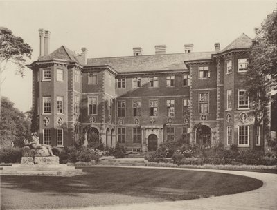 Ham House, Petersham, indgangsfronten af Charles Latham
