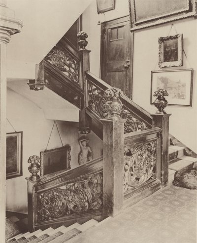 Hus i High Street, Guildford, Staircase af Charles Latham