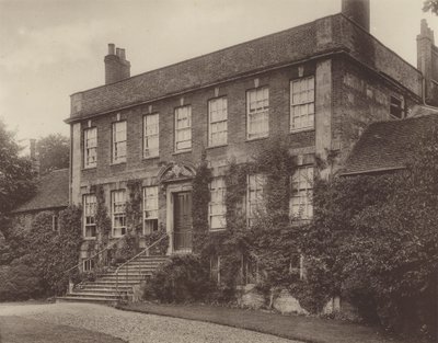 Hus på West Side of Close, Salisbury af Charles Latham